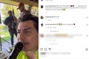 José Manuel Figueroa canta 'Fruta prohibida'