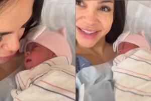 Así presentó Natti Natasha a su segunda hija, Dominique Isabelle.