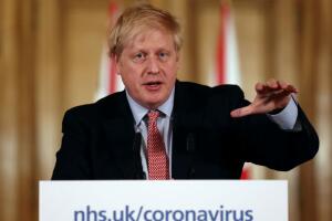 Boris Johnson Holds Press Conference To Update On Coronavirus