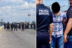 persecución arresto puente internacional 2 frontera eagle pass texas