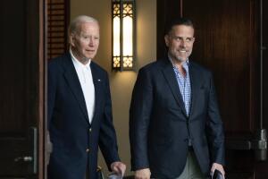 Joe Biden y Hunter Bidden