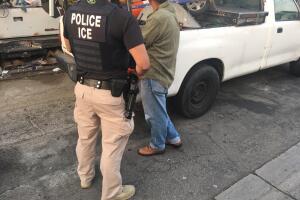 Operativo de ICE en Los Ángeles