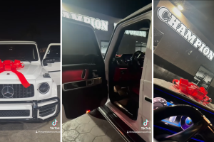 Andy Ruiz Jr. le regaló a Mayeli Alonso una camioneta