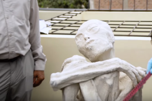 La momia extraterrestre, imagen