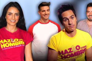 Aislinn Derbez, Mauricio Ochmann, Vadhir y José Eduardo