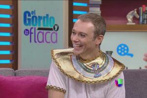 'José de Egipto' se lanza como cantante en 'El Gordo y La Flaca'