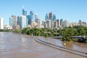 Filadelfia después de la tormenta Ida 