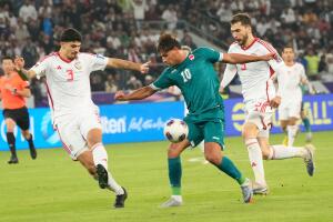 Iraq UAE WCup Soccer