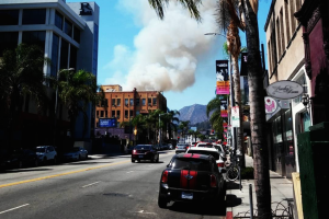 Incendio Hollywood