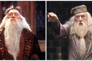 Dumbledore fue interpretador por dos actores en 'Harry Potter'