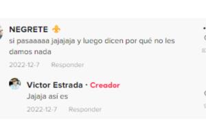 Joven reaccionó a los comentarios en su video viral.