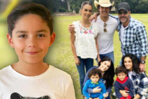 Biby Gaytán tiene un sobrino que ya debutó en las telenovelas