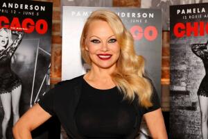 Pamela Anderson's Broadway Debut In "Chicago" - Photo Call