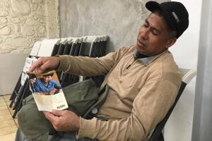 Albergue de los deportados en Tijuana