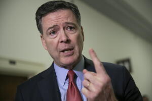James Comey mostró su malestar ante al hecho de que el presidente Trump no sea enfrentado por el Congreso por lo que consideró sus constantes mentiras sobre el FBI, del que fue sacado por el propio mandatario.
