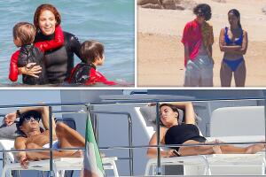 Sol, arena y mar: los famosos se dan un respiro y aprovechan el verano
