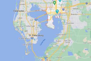Tampa Bay Google maps