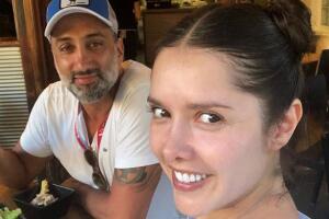 Marlene Favela y su esposo