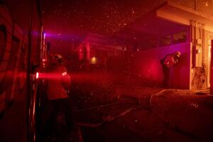 California Wildfires Blackout