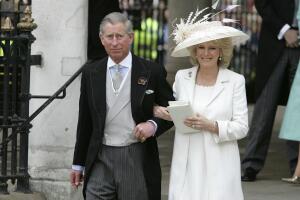 HRH Prince Charles & Mrs Camilla Parker Bowles Marry At Guildhall Civil Cer