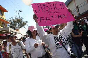 Murder of girl in Mexico triggers pressure for government to chase the criminals