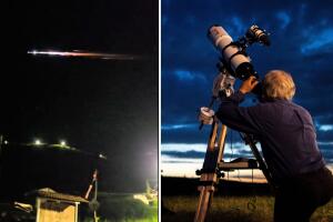 Captan en Costa Rica una especie de meteorito y se vuelve viral en TikTok