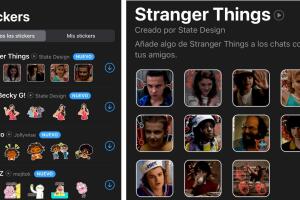 Stickers WhastApp Stranger Things