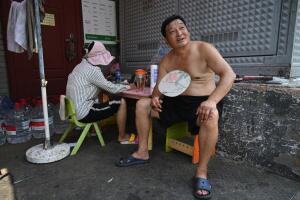 CHINA-WEATHER-HEATWAVE-CLIMATE