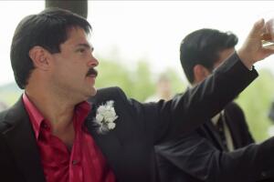 El Chapo y Elba boda