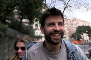 Piqué y Clara Chía
