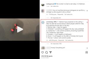 Matthew Perry mensajes