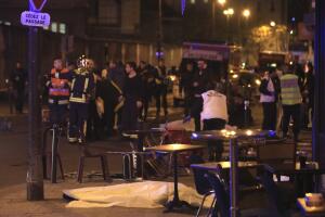 Imágenes de terror en París