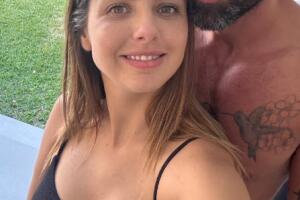 Michelle Renaud y Matías Novoa