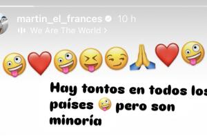 El marido de Aleida Nuñez trató de tomar con humor los señalamientos.