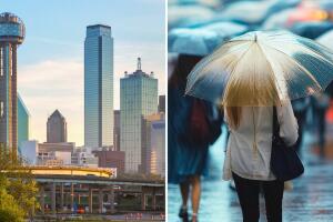 Lluvias y aguaceros Texas