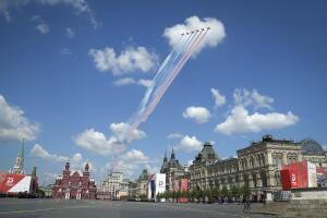 APTOPIX Russia Red Square Parade