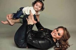 Jenni Rivera y Jacqueline Marín Rivera