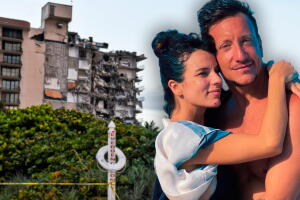 Nicolás Vázquez y Gimena Accardi edificio se derrumba en Miami 