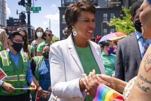Muriel Bowser, alcaldesa del Distrito de Columbia, Washington D.C.