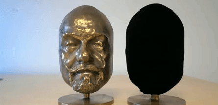 Material más oscuro