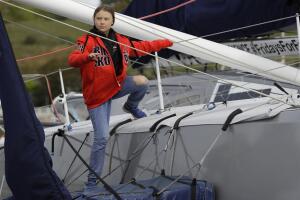 APTOPIX Britain Greta Thunberg