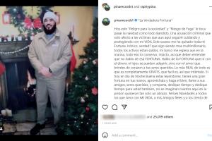 Raphy Pina mensaje de Navidad desde la cárcel.