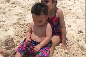 Ana Patricia se broncea en Tulum 