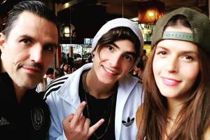 Claudia Álvarez, Billy y su hijo Max Rovzar