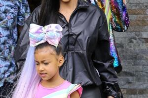 EXC Kim Kardashian, North West, JoJo Siwa