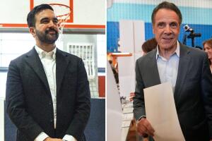 aspirantes acuden a votar alcaldía elecciones nueva york 2025