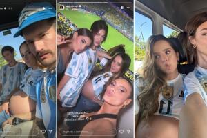 Evaluna mostró su pancita de embarazada.