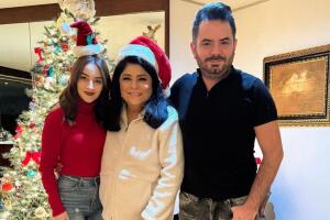 Victoria Ruffo ya sabía en Navidad que sería abuela.
