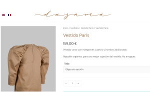 Vestido de la hija de Georgina Rodríguez