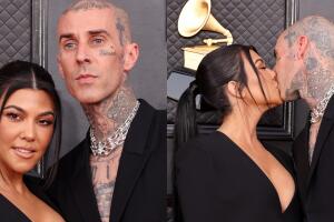 Kourtney Kardashian y Travis Barker se casaron después de los GRAMMY
